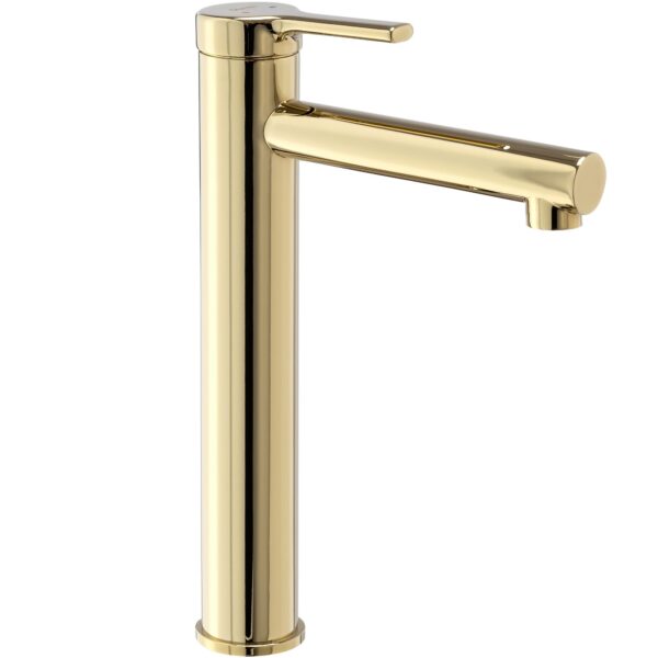 Robinet de salle de bain Rea Pixel Gold High