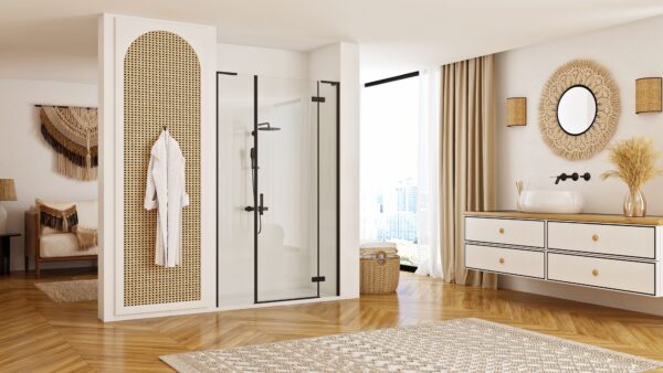 Porte de douche Rea Hugo 120 Black – Image 2
