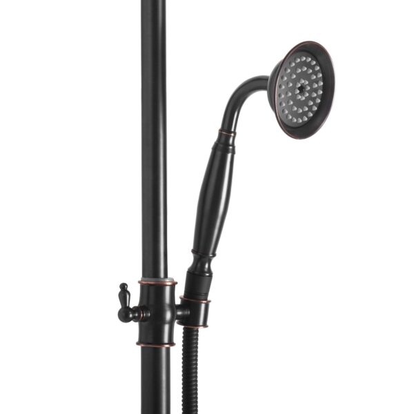Kit de douche REA BERGAMO OLD BLACK – Image 5