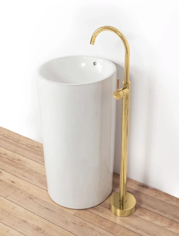 Robinet de lavabo Rea Lungo Ortis Gold – Image 3