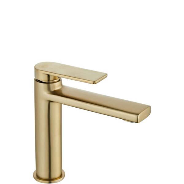Robinet de lavabo Rea Verso Brush  Gold low