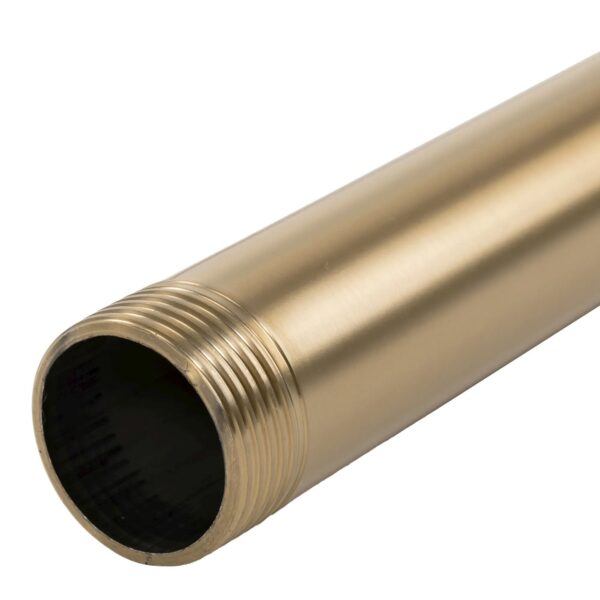 Rallonge pour ensemble bain-douche BRUSH GOLD 50cm – Image 3