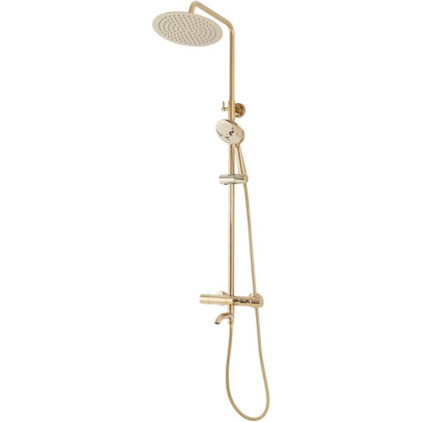Kit de douche avec thermostat Lungo Gold – Image 3