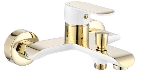 Robinet de baignoire REA Bloom White gold – Image 2