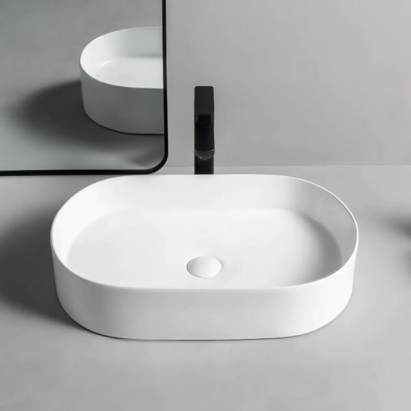 Vasque à poser en céramique Rea Nadia 60 – Image 6