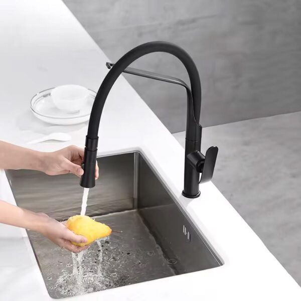 Robinet de cuisine Rea Castor Black Mat – Image 4