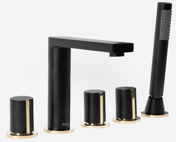 Robnet de baignoire Rea ICON Black Matt – Image 4
