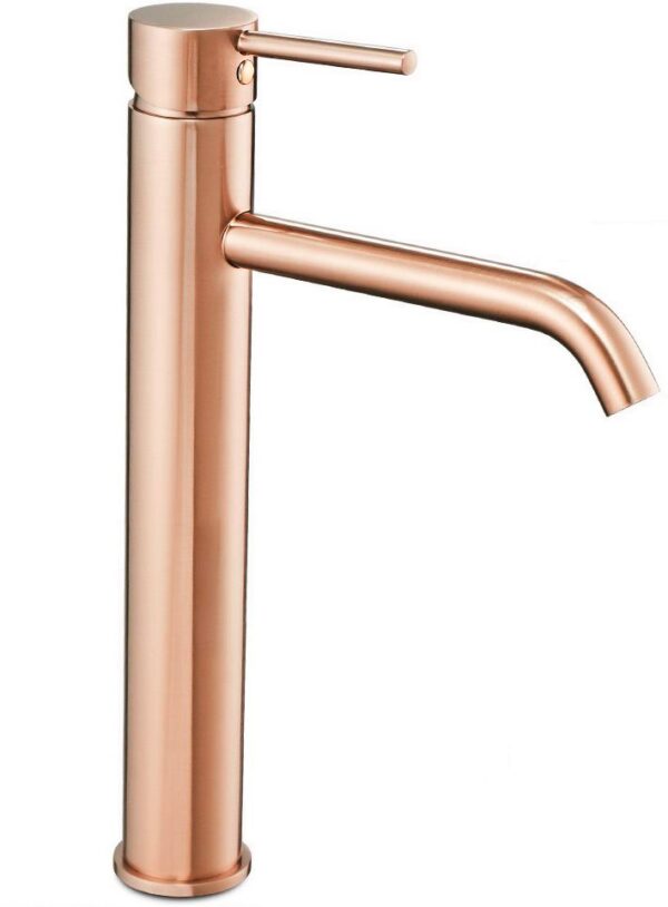 Robinet de lavabo Rea Lungo Rose Gold High