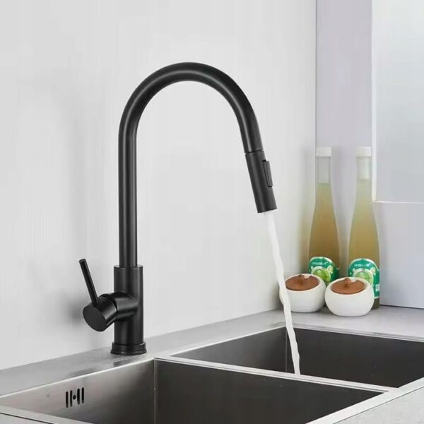 Robinet de cuisine Rea Fresh Black Mat – Image 7