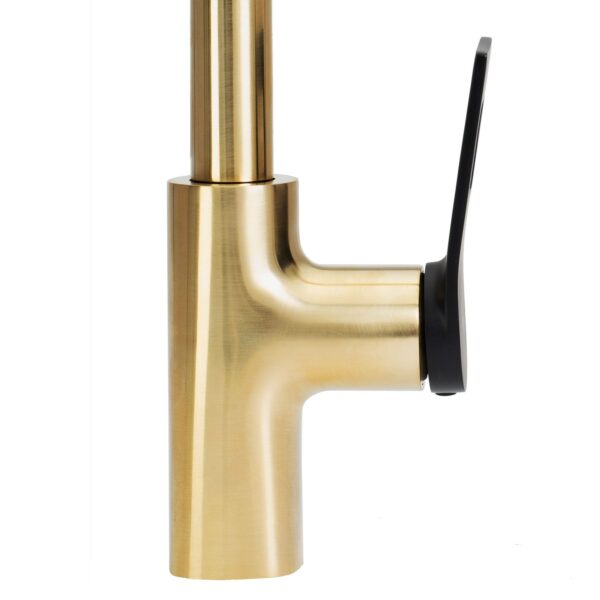 Robinet de cuisine Rea SOUL Gold Black – Image 3