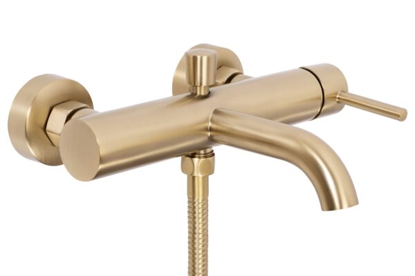 Robinet de baignoire Rea Lungo Brush Gold – Image 2