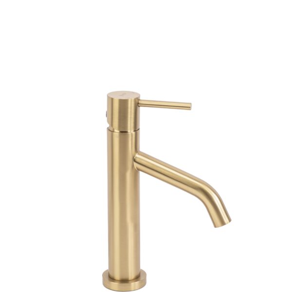 Robinet de lavabo Rea Level Brush Gold
