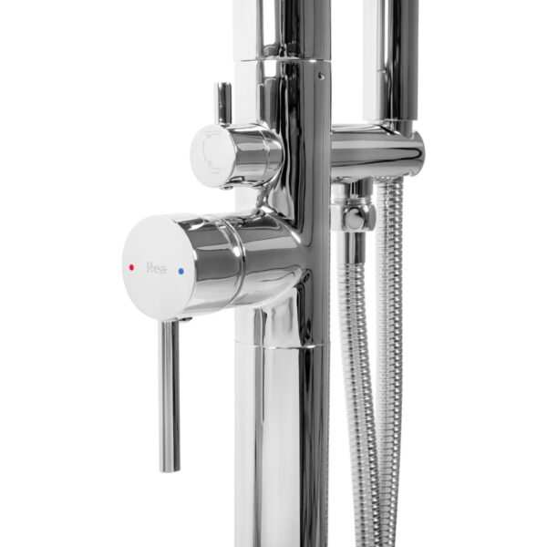 Robinet autoportant Rea Flores Chrome – Image 3