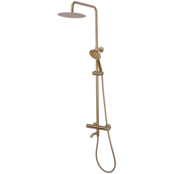 Kit de douche avec thermostat REA Lungo Gold Brush – Image 4