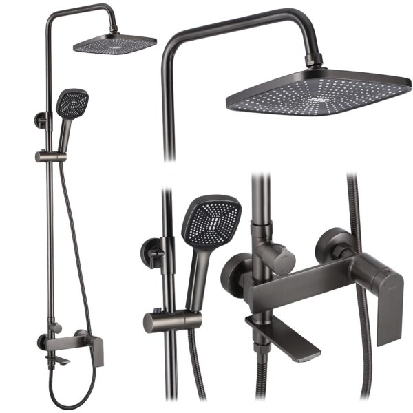 Kit de douche REA STORM Titanium