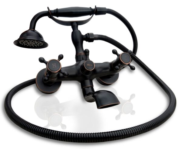 Robinet de baignoire Rea Retro Old Black