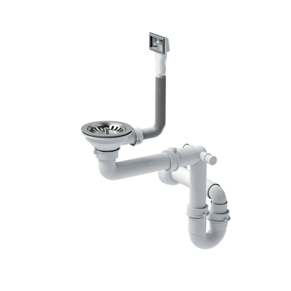 Évier en acier RUSSEL 116 BRUSH NICKEL – Image 6