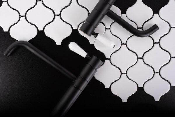Robinet de lavabo Rea Serra Black Matt High – Image 2