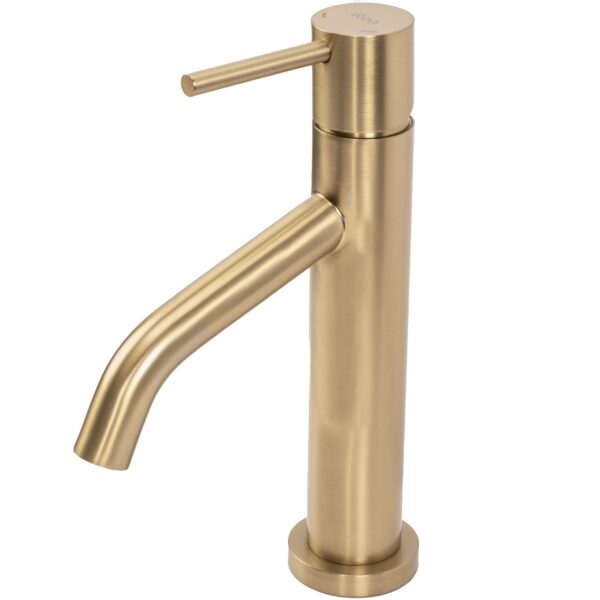 Robinet de lavabo Rea Level Brush Gold – Image 4