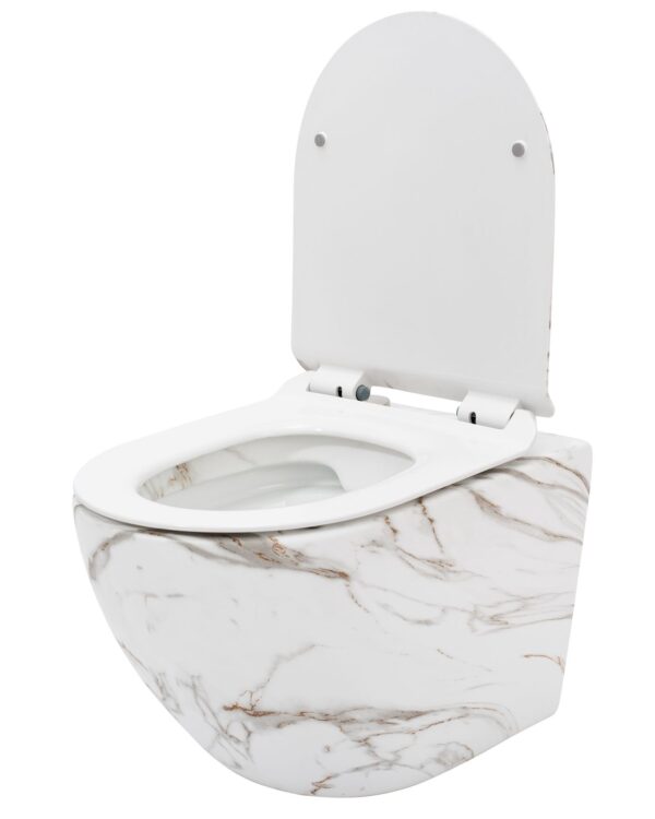 Cuvette WC suspendue Carlos Slim Lava Mat – Image 4