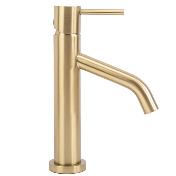 Robinet de lavabo Rea Level Brush Gold – Image 3