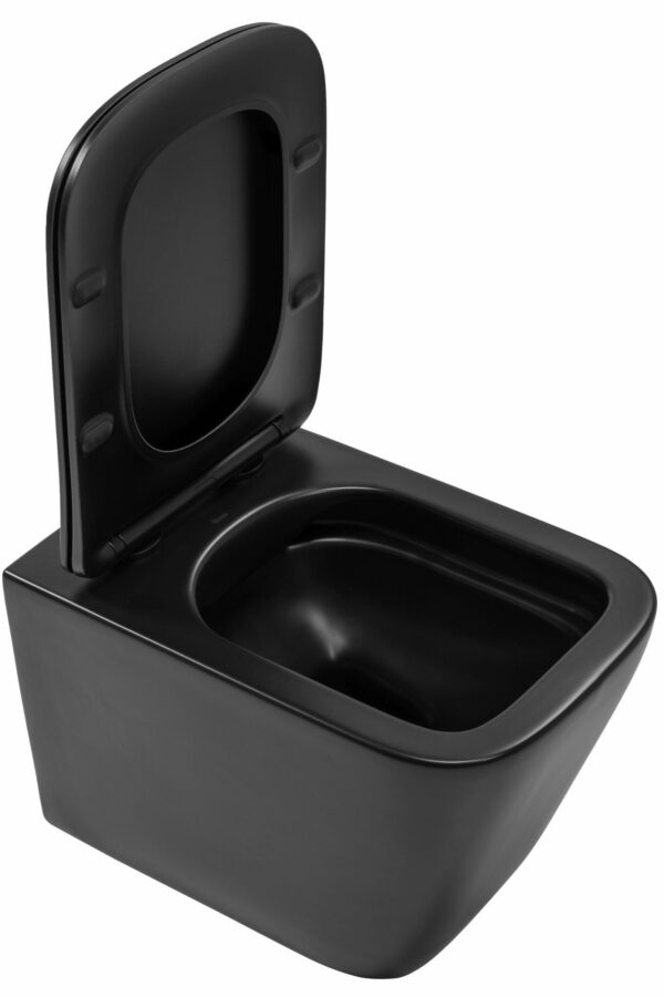 Cuvette WC suspendue Rea Julio Black Matt – Image 4