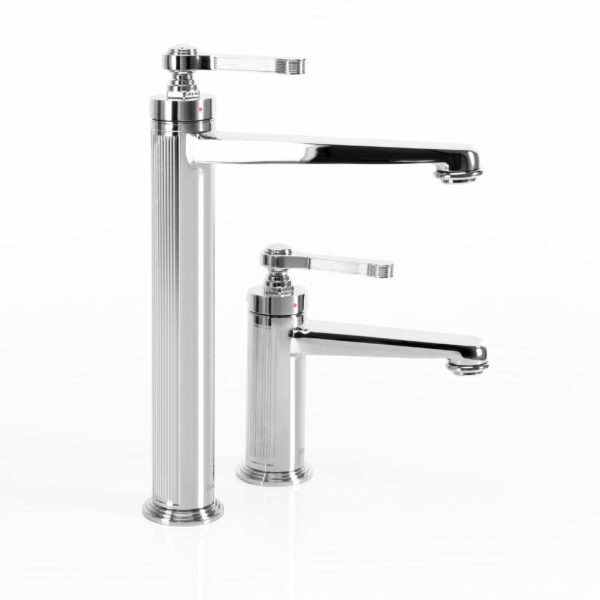 Robinet de lavabo Rea Monaco Chrome Low – Image 4