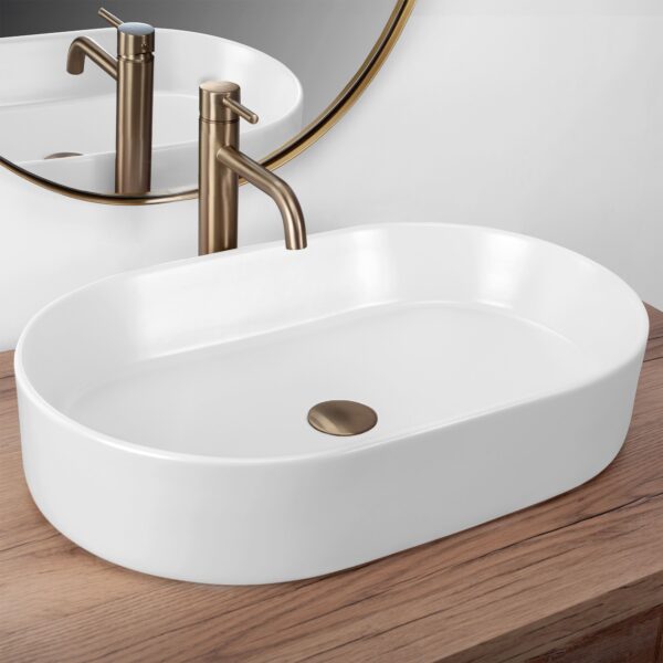 Vasque à poser Rea NADIA 60 WHITE MATT – Image 2