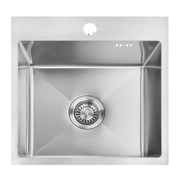 Évier en acier Leo 40 BRUSH NICKEL – Image 2