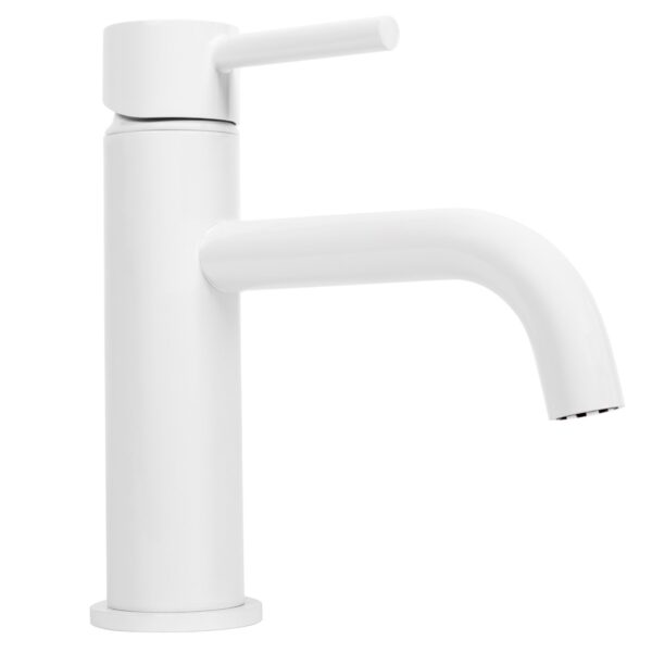 Robinet de lavabo Rea Lungo White Low – Image 4