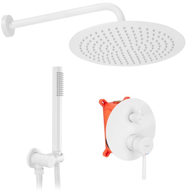 Kit de douche encastré REA Lungo white + BOX