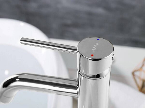 Robinet de lavabo Rea Lungo Chrome High – Image 5