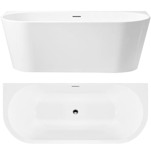 Baignoire acrylique murale OLIMPIA 170cm