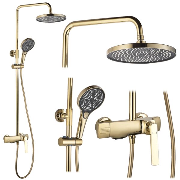 Kit de douche REA REBEL GOLD