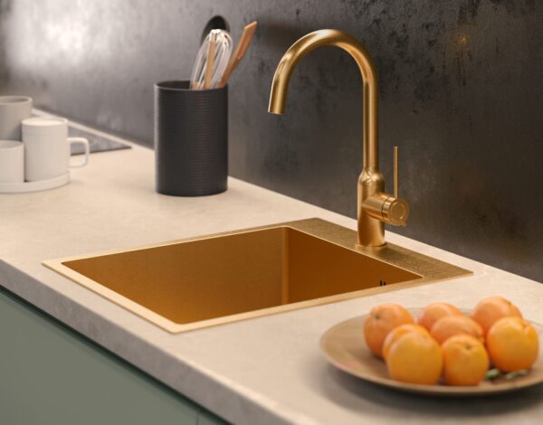 Évier en acier RUSSEL 90 COPPER – Image 3