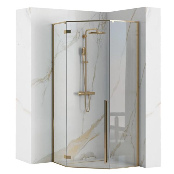Cabine de douche DIAMOND GOLD 90x90