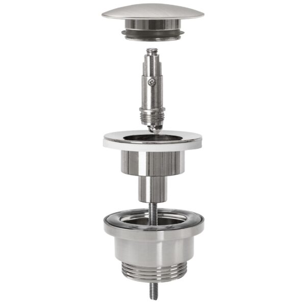 Siphon de lavabo REA BRUSH NICKLE INOX – Image 3
