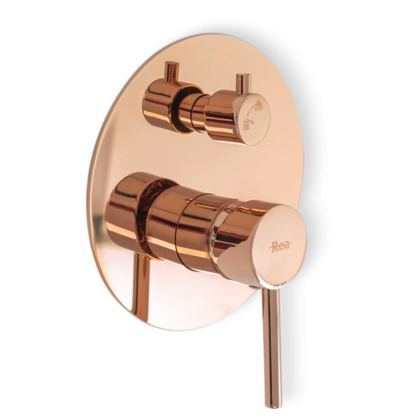 Kit de douche encastré Rea Lungo Rose Gold + BOX – Image 2