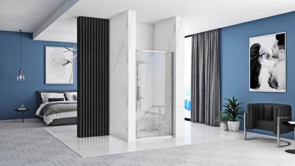 Porte de douche REA Rapid Swing Chrom 90 – Image 2