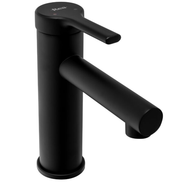 Robinet de lavabo Rea Pixel Black low – Image 3