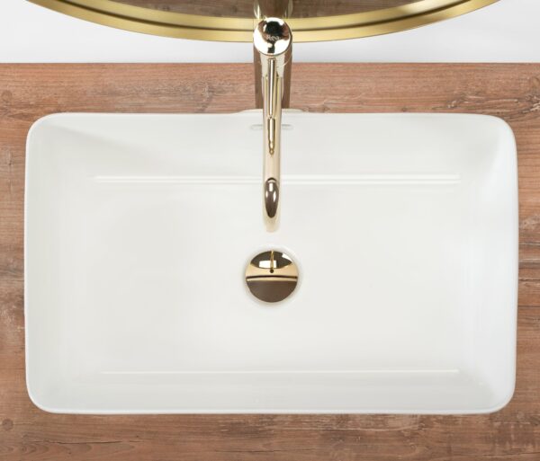 Vasque à poser Rea Berta 55 White – Image 4