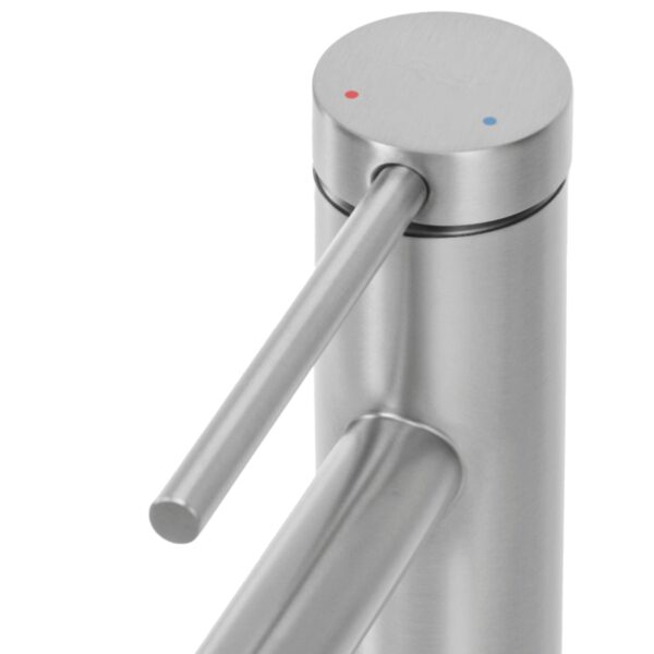 Robinet de lavabo Rea Foss Nickel Brush High – Image 5