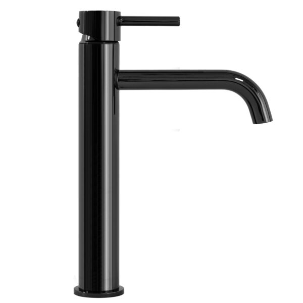 Robinet de lavabo Rea Lungo BLACK metallic High – Image 2
