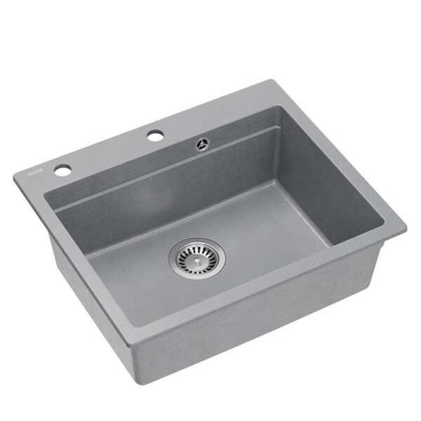évier en granit KURT 110 WORKSTATION Grey Metallic – Image 4